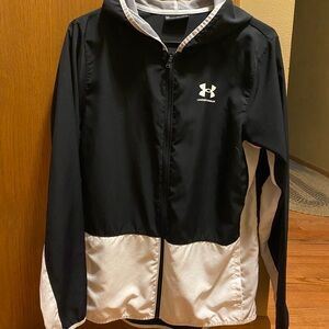Under Armour Black and White Mesh Jacket